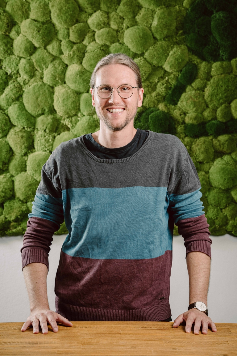 Sebastian Hackel von der Cluster Jugendhilfe